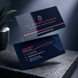 Glossy Business Cards
